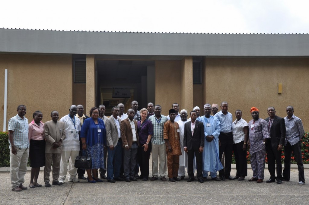 Participants at the AgResults meeting in Ibadan