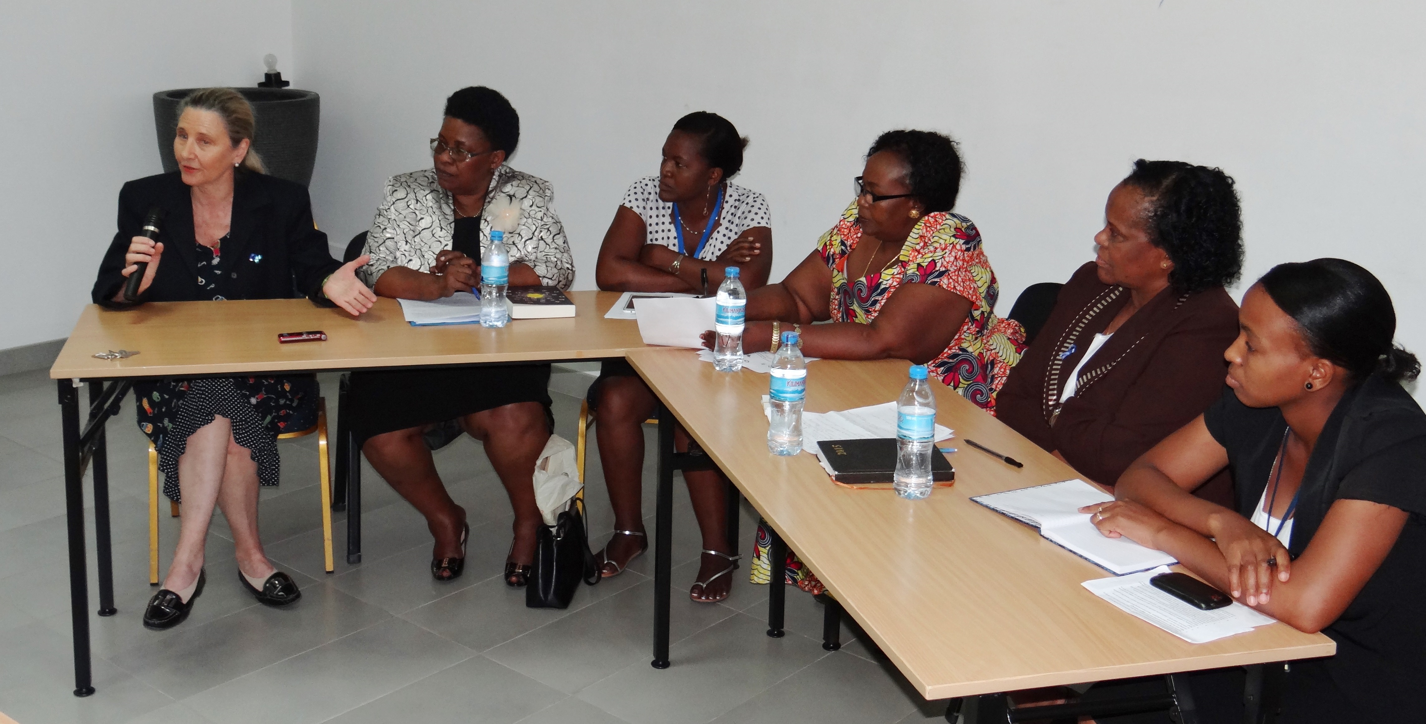 IITA women researchers in Tanzania sharing their life’s journeys and experiences to motivate other potential female scientists.