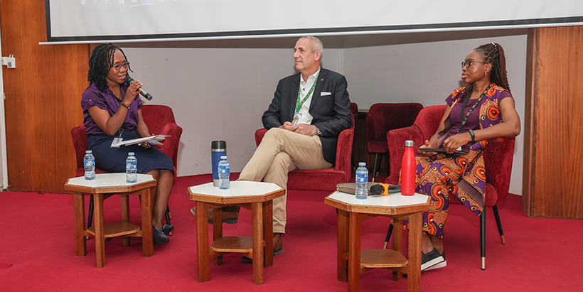 Panel discussion on “Advancing Equity and Empowerment: Translating Rights into Action for Women and Girls in African Agriculture.”