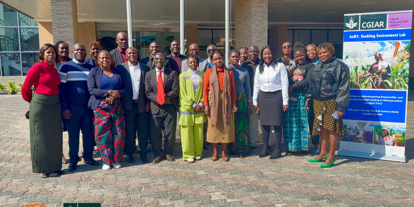 The GESI workshop brought together stakeholders from research, government, the private sector, development partners and other institutions to explore how agricultural mechanization can be scaled in ways that are equitable and inclusive.