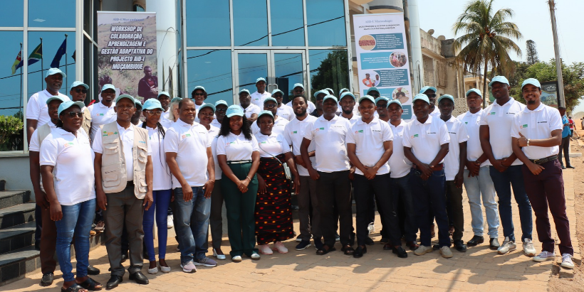 AID-I partners in Nampula for the collaboration, learning, and adaptive management workshop