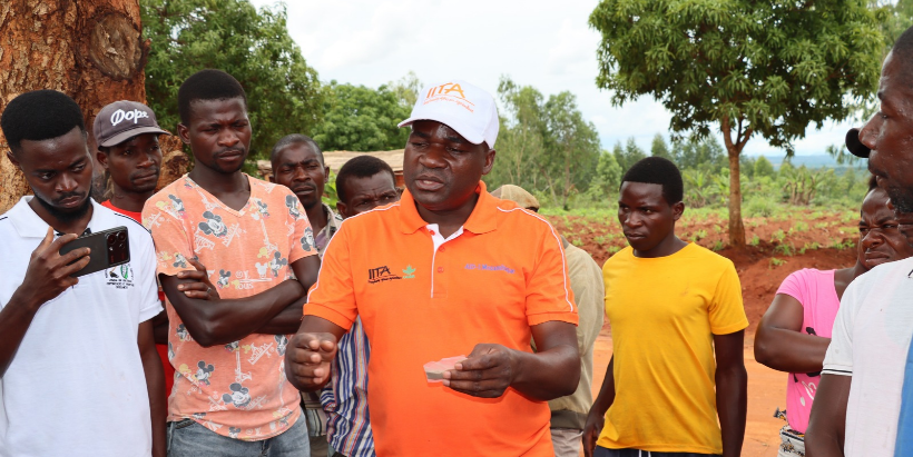 IITA representative shares impact of agricultural research, newly released crop varieties and approaches for accelerating innovation delivery to smallholder farmers during a MAAP podcast at FACIM.