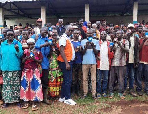 Farmers in Burundi, Kayanza province, Rango Commune received improved seed packs of Musole Bean Variety for trial at the individual farm level.